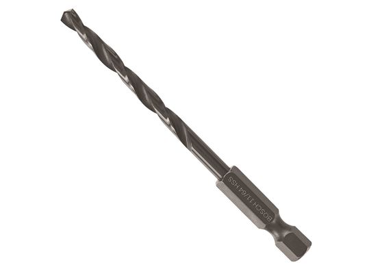 11/64 In. Impact Tough™ Black Oxide Drill Bit