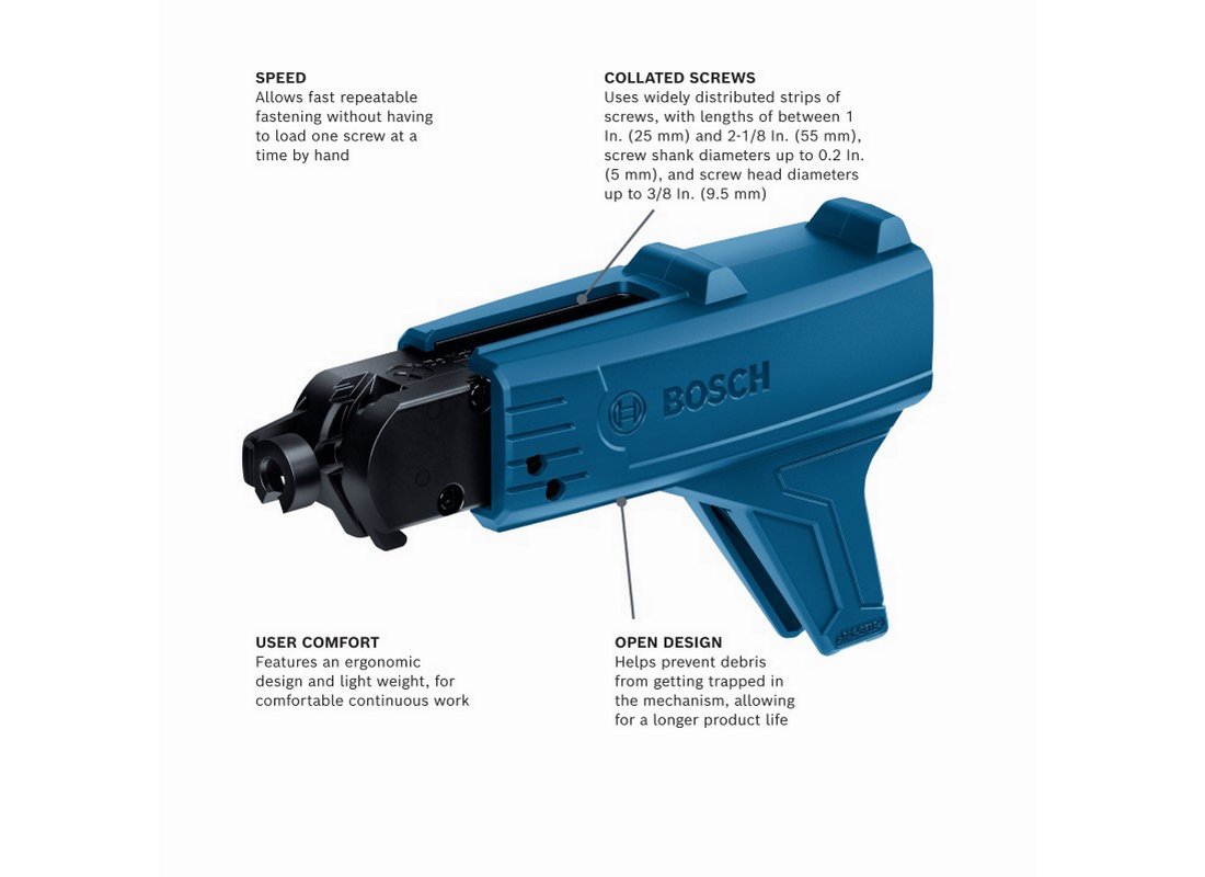 Auto Feed Attachment for GTB18V-45 Screwgun