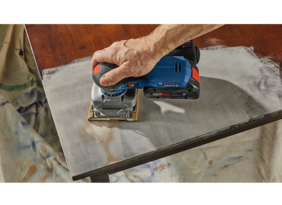 18V Brushless Sheet Orbital Finishing Sander (Bare Tool)