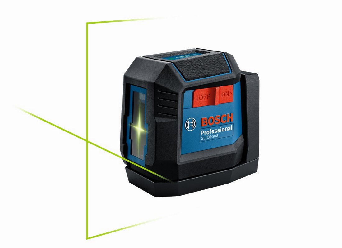 Green-Beam Self-Leveling Cross-Line Laser