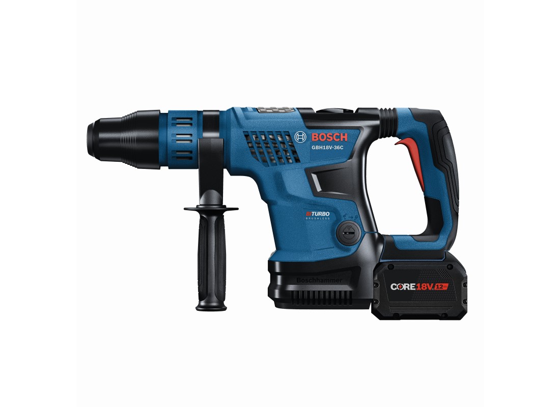 PROFACTOR™ 18V CONNECTED-READY SDS-MAX® 1-9/16 IN. ROTARY HAMMER WITH (2) CORE18V® 12 AH HIGH POWER BATTERIES