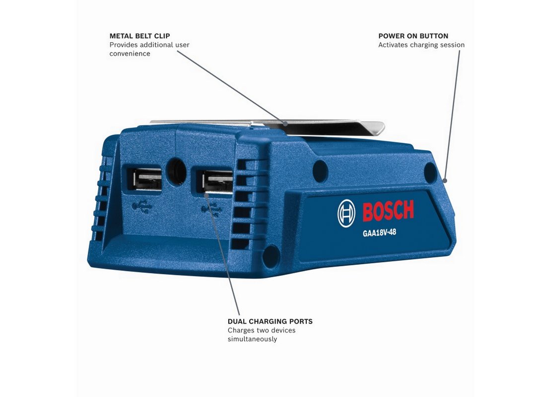 Adaptateur USB 18V