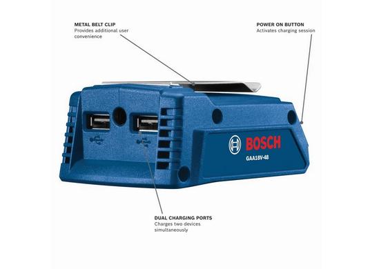 18V USB Portable Power Adapter