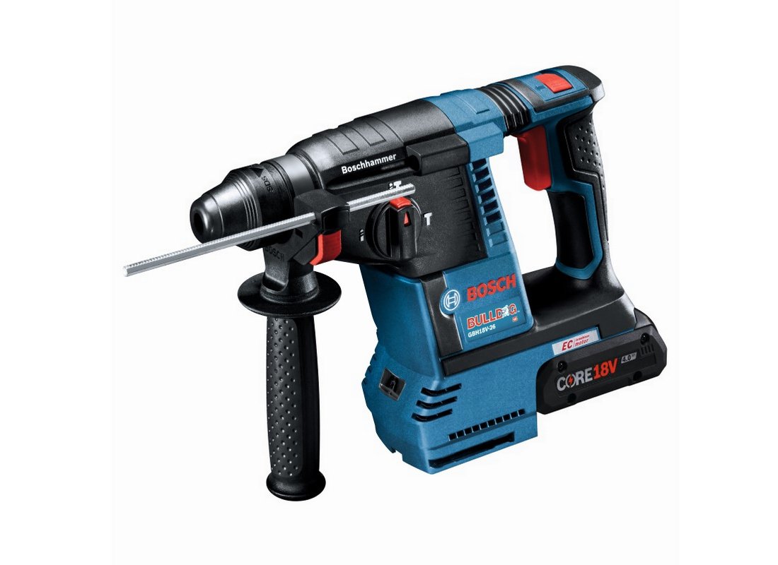 18V Brushless SDS-plus® Bulldog™ 1 In. Rotary Hammer Kit with (2) CORE18V 4.0 Ah Compact Batteries