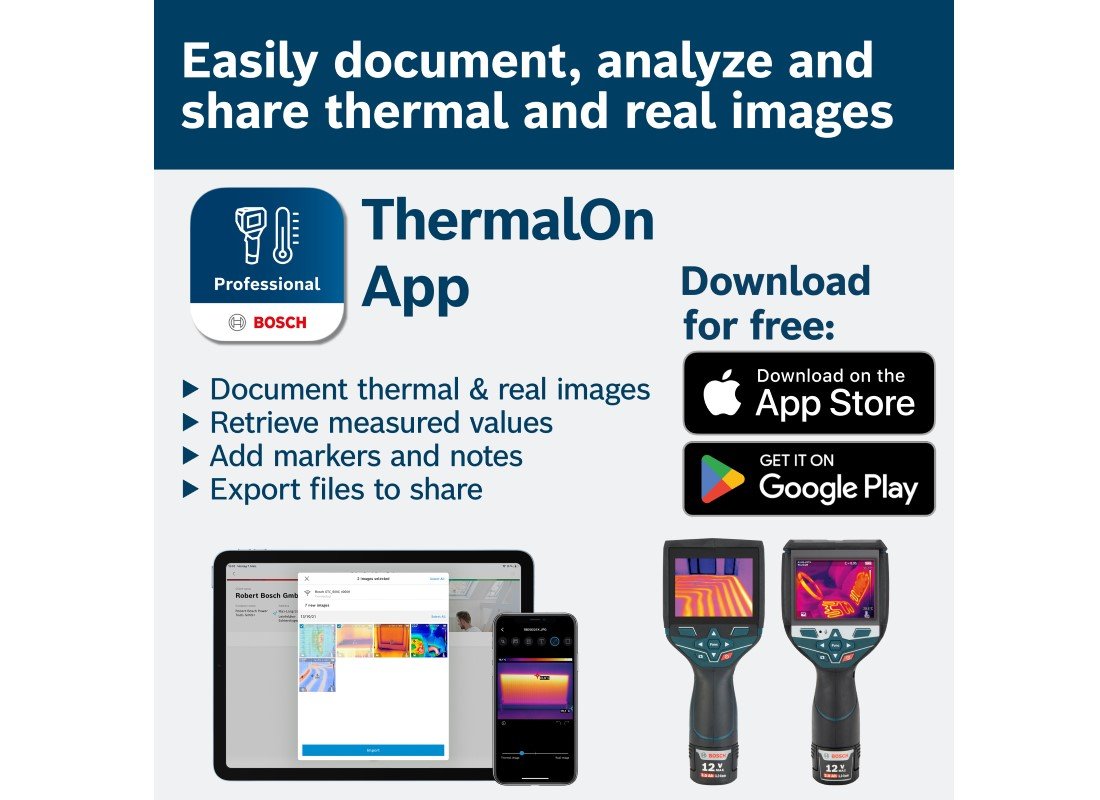 12V Max Connected Thermal Camera