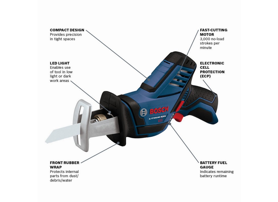 12V Max Pocket Reciprocating Saw (Bare Tool)