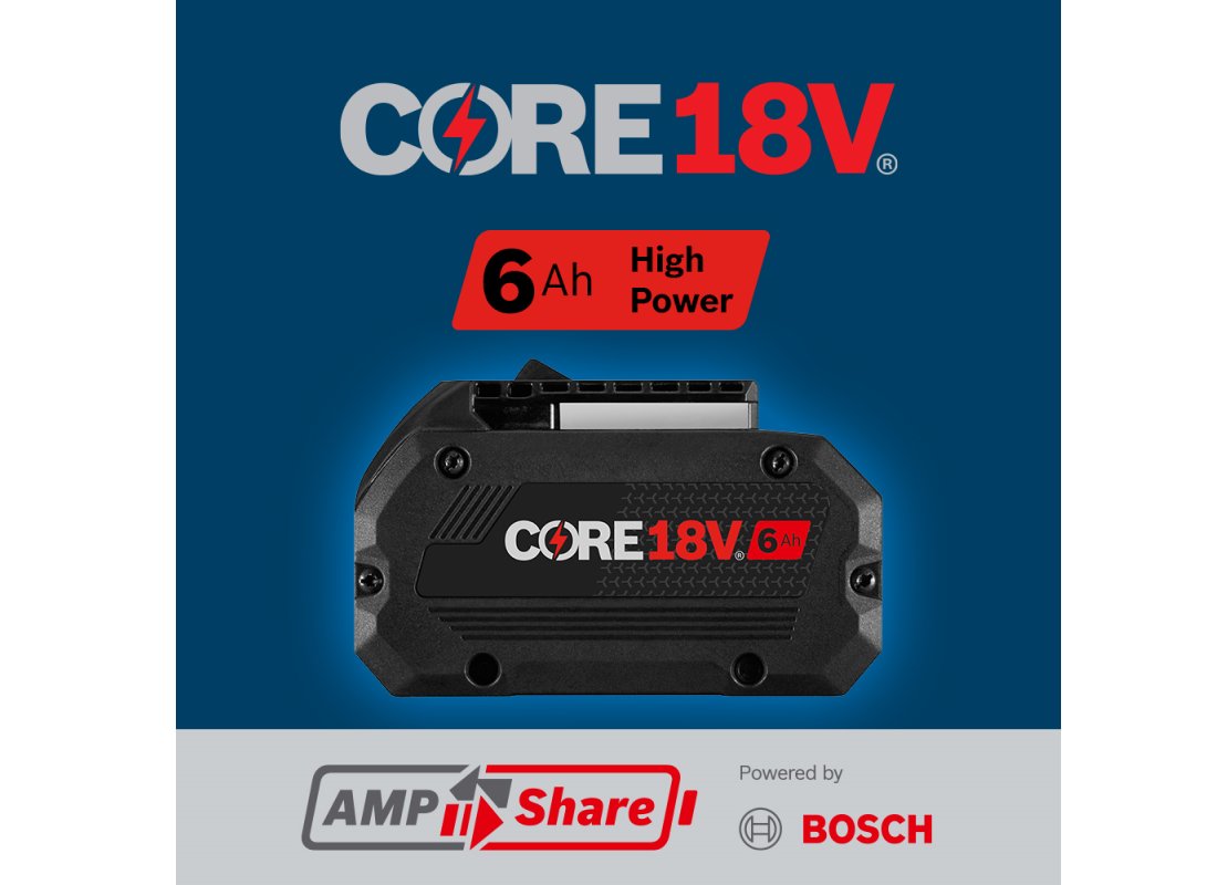 18V CORE18V® Lithium-Ion 6 Ah High Power Battery