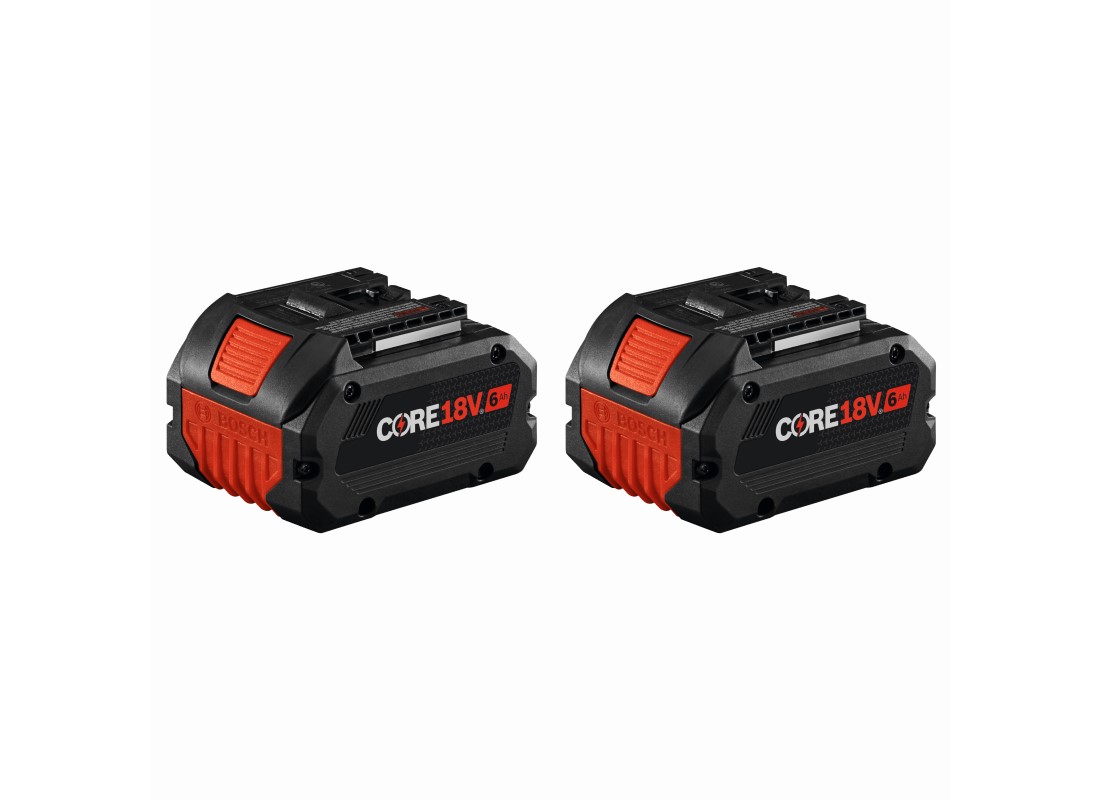 Pack de 2 batteries 18V Lithium-Ion High Power CORE18V® 6 Ah