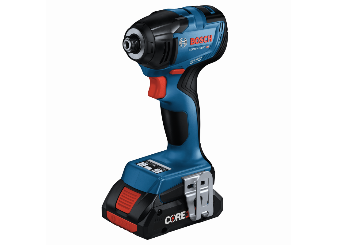 18V Connected-Ready 1/4 In. Hex Impact Driver Kit with (2) CORE18V® 4 Ah Advanced Power Batteries and (1) Connectivity Module