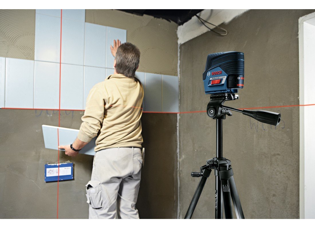 12V Max Connected Cross-Line Laser with Plumb Points