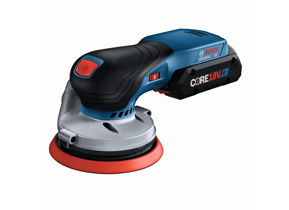 18V Brushless 5 In. Random Orbit Sander Kit with (1) CORE18V® 4 Ah Advanced Power Battery