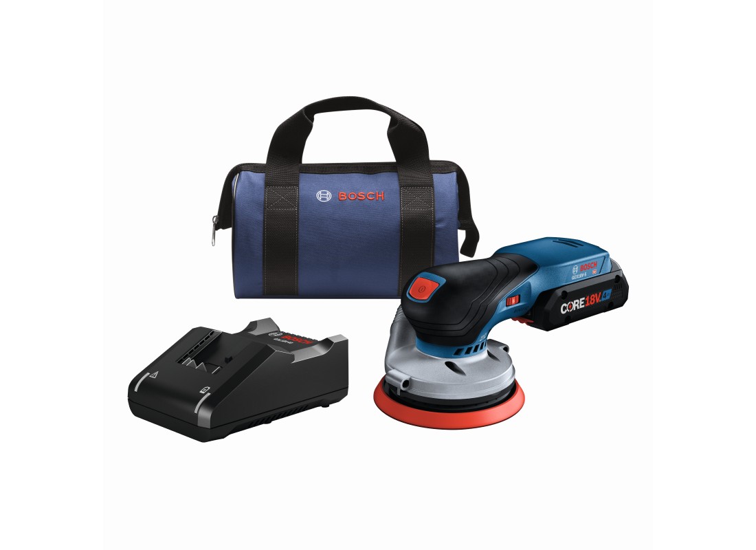 18V Brushless 5 In. Random Orbit Sander Kit with (1) CORE18V® 4 Ah Advanced Power Battery