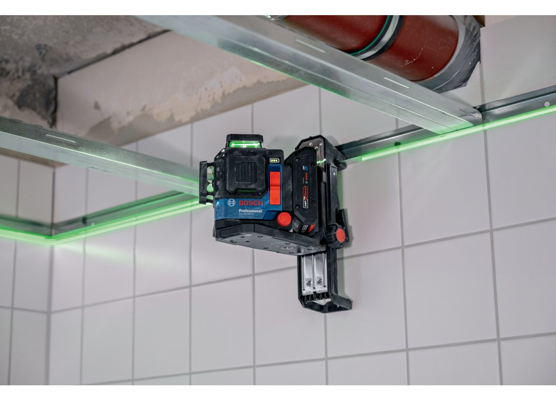 18V 360º Connected Green-Beam Three-Plane Leveling and Alignment Laser with (1) 4 Ah Battery