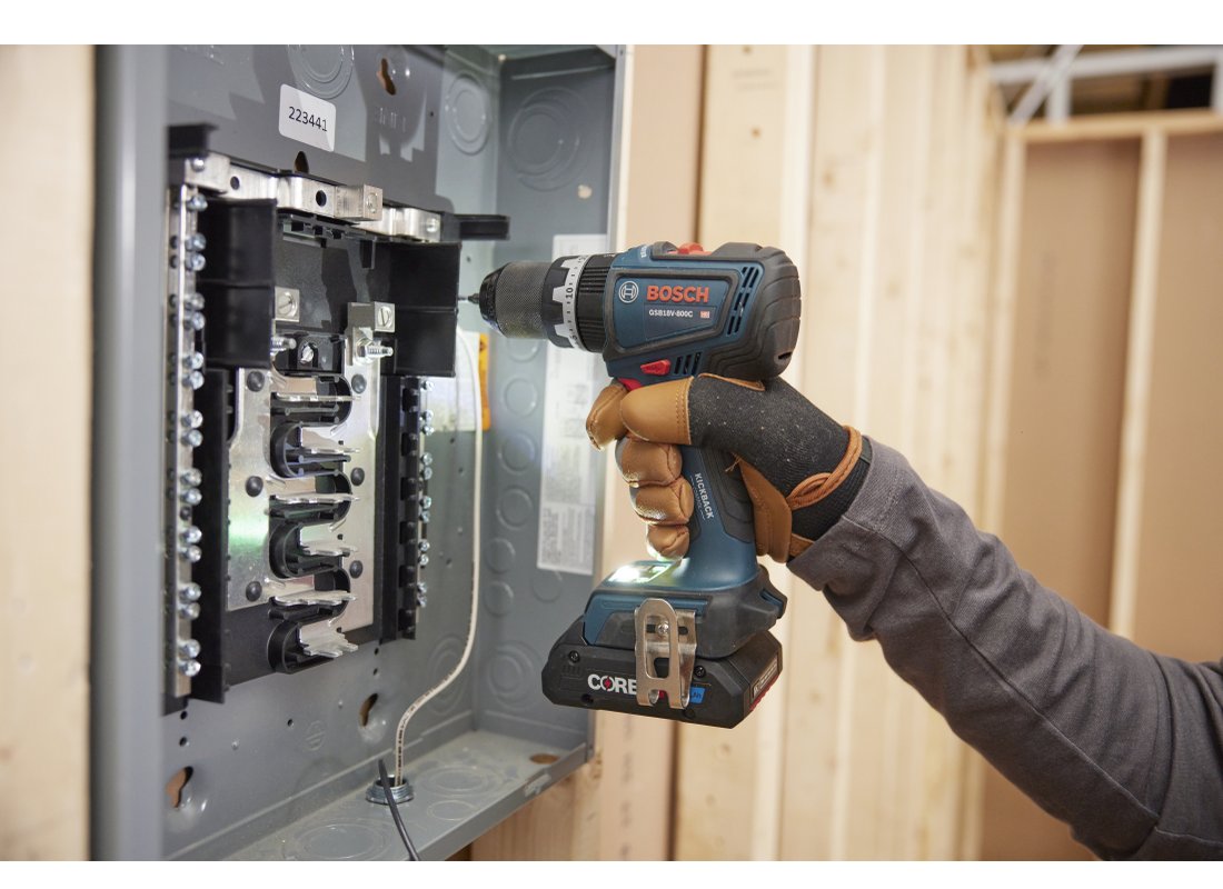 1/2 In. Brushless Connected-Ready Hammer Drill/Driver Kit with (1) CORE18V® 4 Ah Advanced Power Battery