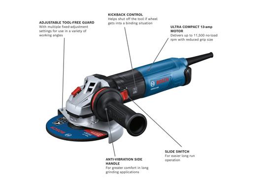 6 In. Angle Grinder