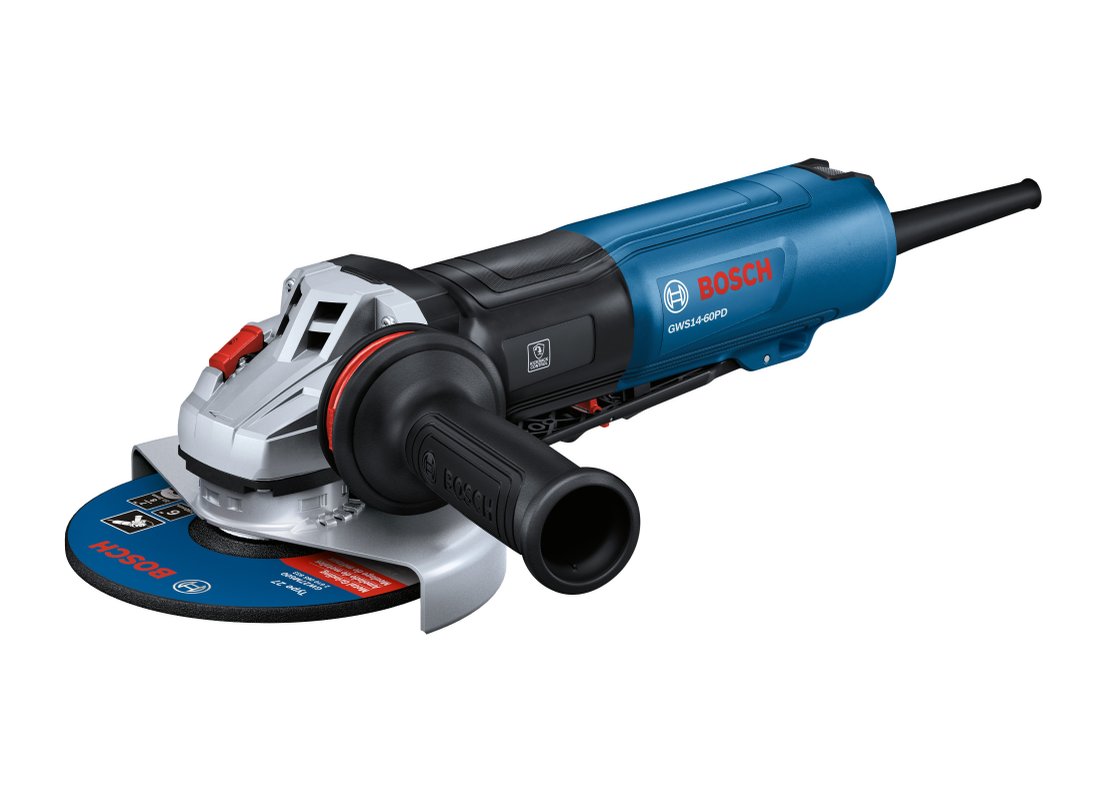 6 In. Angle Grinder with No Lock-On Paddle Switch