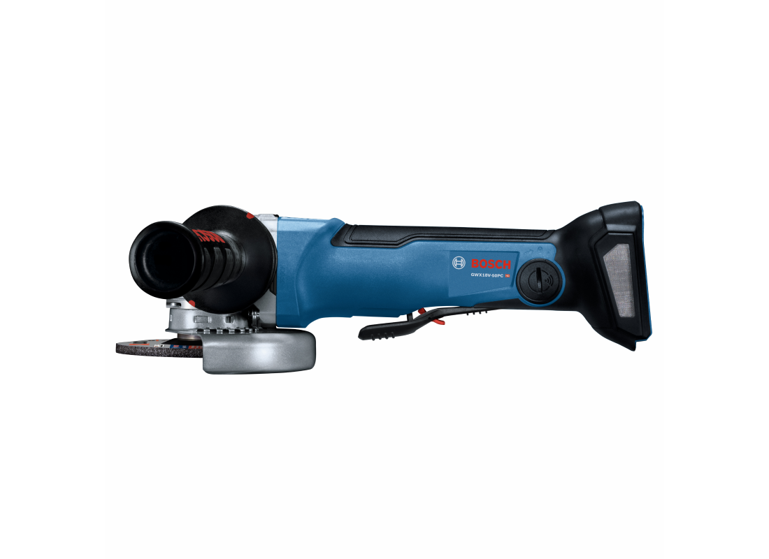 18V X-LOCK EC Brushless Connected-Ready 4-1/2 In. – 5 In. Angle Grinder with No Lock-On Paddle Switch (Bare Tool)