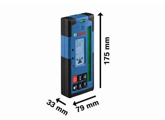 2,000 Ft. Green-Beam Rotary Laser Receiver