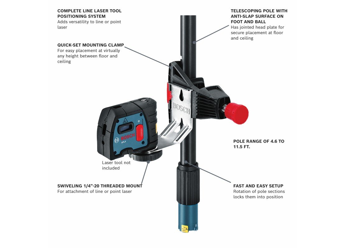 11-1/2 Ft. Telescoping Pole System