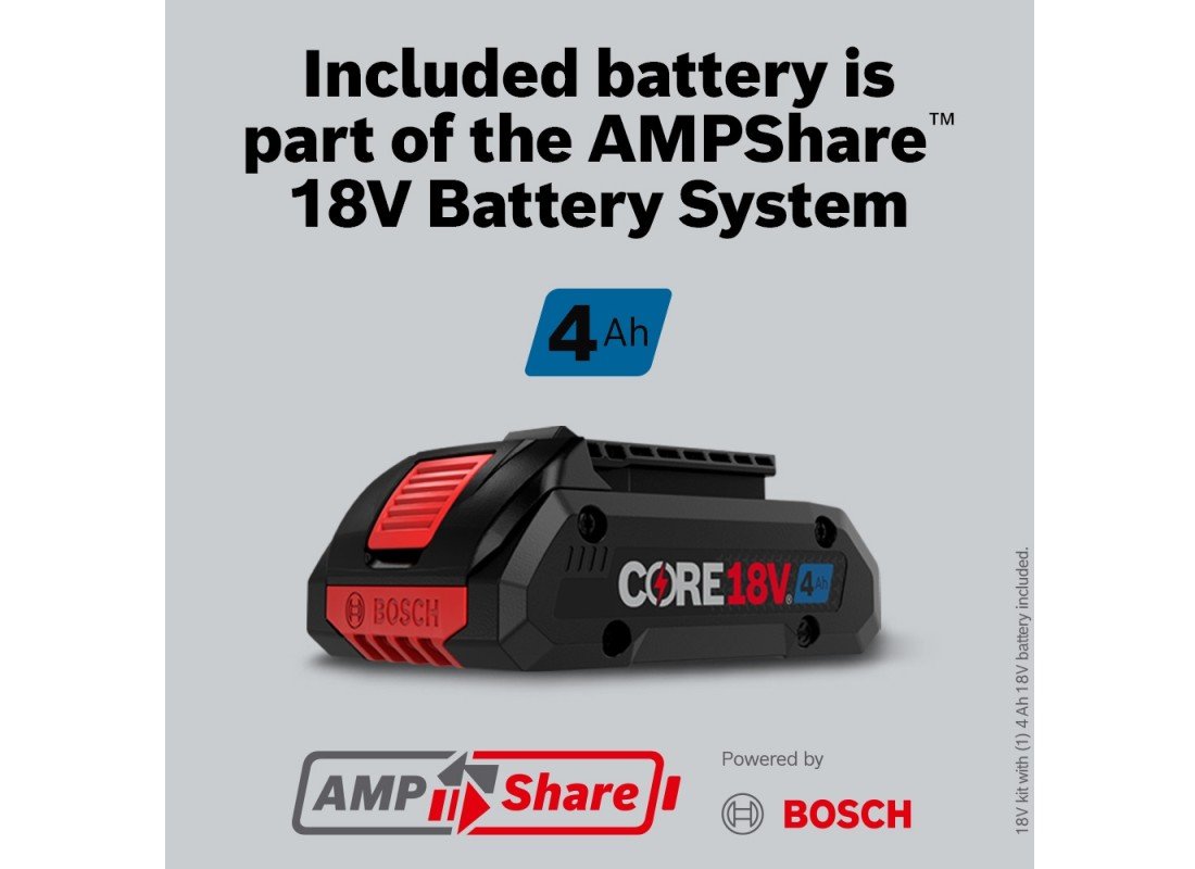 Ensemble scie circulaire 18 V de 6-1/2 po à lame à gauche et (1) batterie Advanced Power CORE18V® 4 Ah