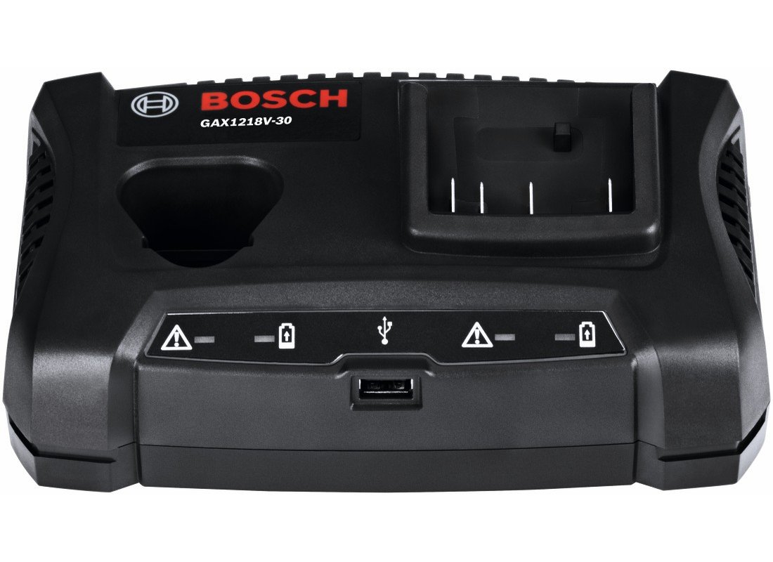 18V/12V Dual-Bay Lithium-Ion Battery Charger