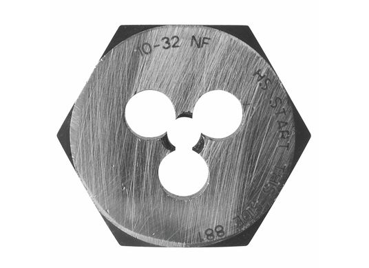 5/8-11 Size and Thread High Speed Steel Hex Dies