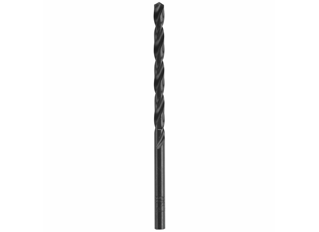 Forets en oxyde noir de petit diamètre de 21 dia. x 3-1/4 po, 12 pièces Bosch BL4021