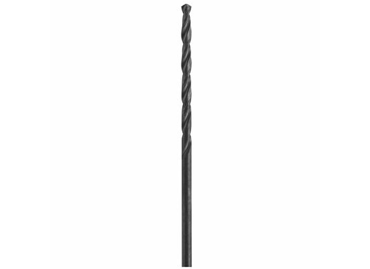 12 pc. 35 Dia. x 2-5/8 In. Wire Gauge Black Oxide Drill Bits