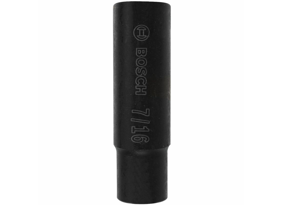 7/16 In. Impact Tough Deep Well Socket, 3/8 In. Shank Bosch 27258