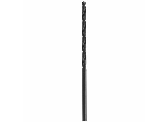 12 pc. 43 Diameter x 2-1/4 In. Wire Gauge Black Oxide Drill Bits