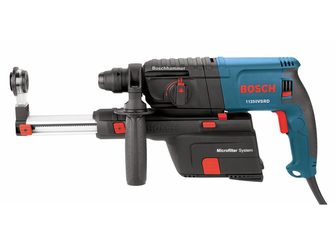 Marteau perforateur SDS-plus® Bulldog™ de 7/8 po avec récupération de la poussière Bosch 11250VSRD