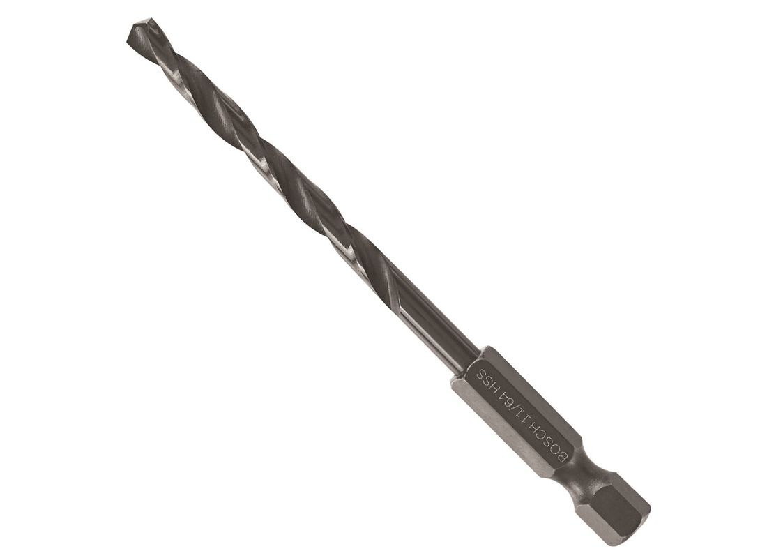 12 pc. 11/64 In. Impact Tough™ Black Oxide Drill Bits Bosch BL4138IM