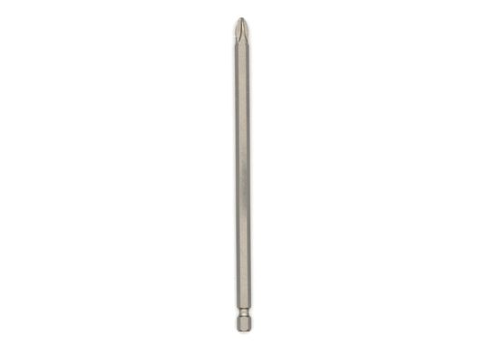 6 In., Shank 1/4 In., P2 Point, Phillips Power Bit, Extra Hard, Bulk