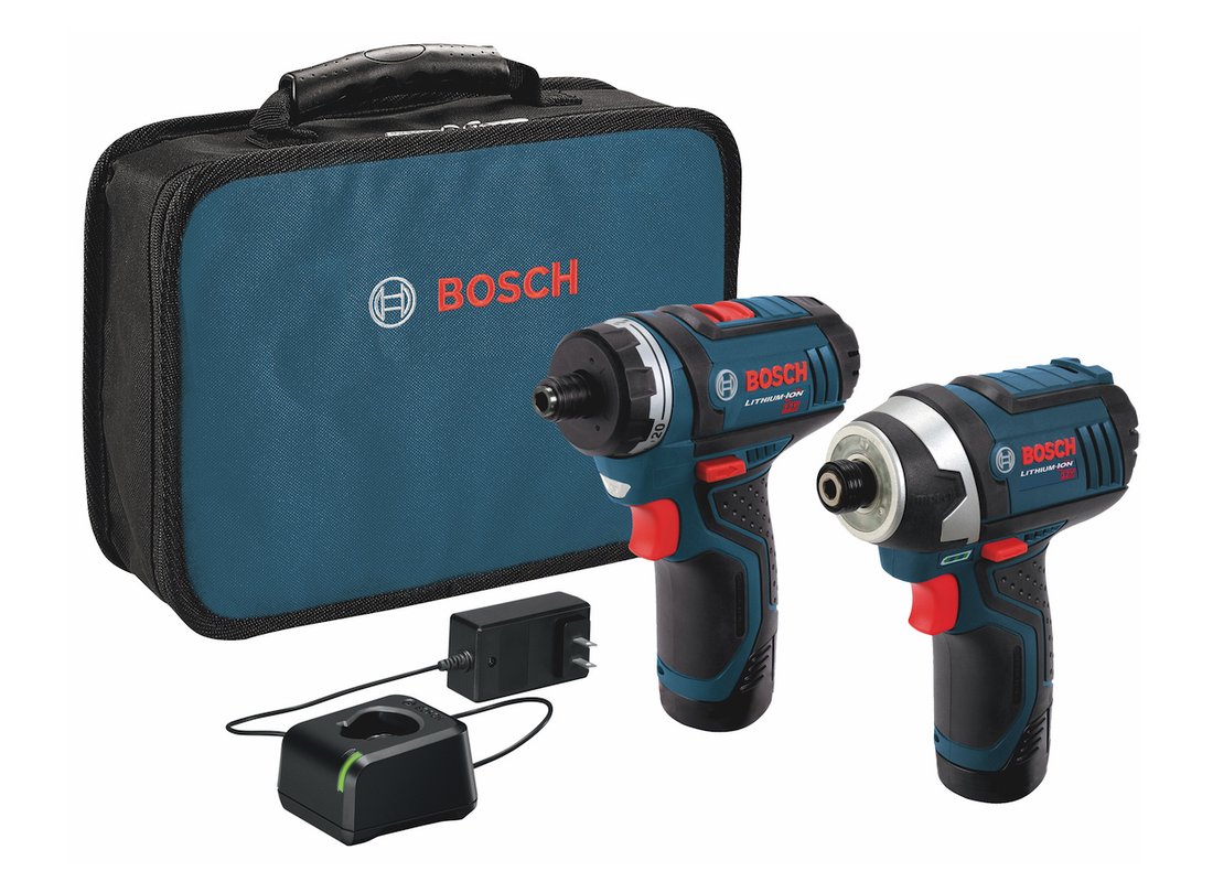 12 V Max 2-Tool Lithium-Ion Cordless Combo Kit Bosch CLPK27-120