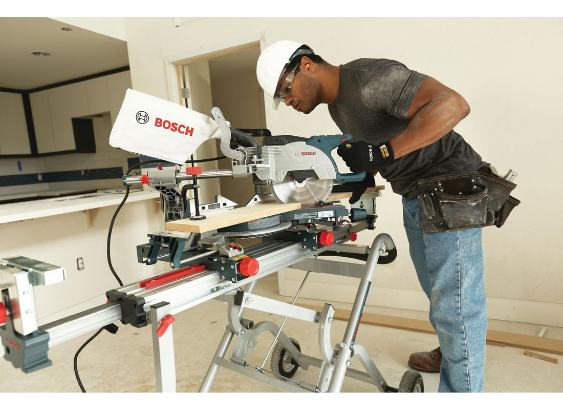 8-1/2 In. Single Bevel Sliding Compound Miter Saw Bosch CM8S