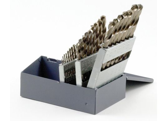 29 pc. Metal Index Cobalt Drill Bit Set