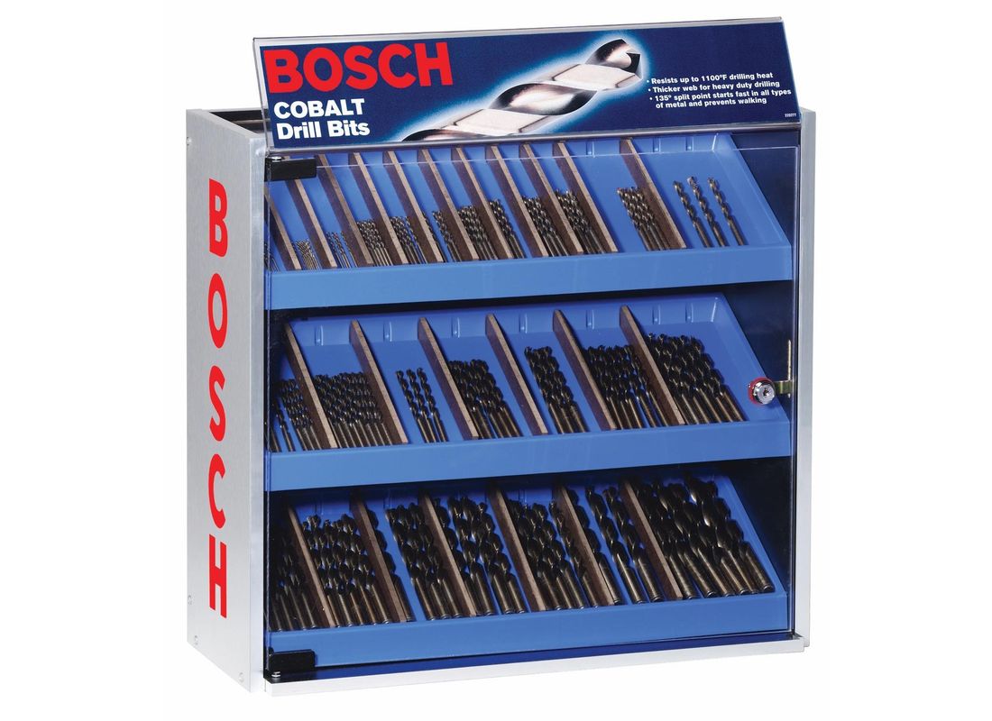 Foret en cobalt de 1/16 po x 1-7/8 po, 12 pièces Bosch CO4131