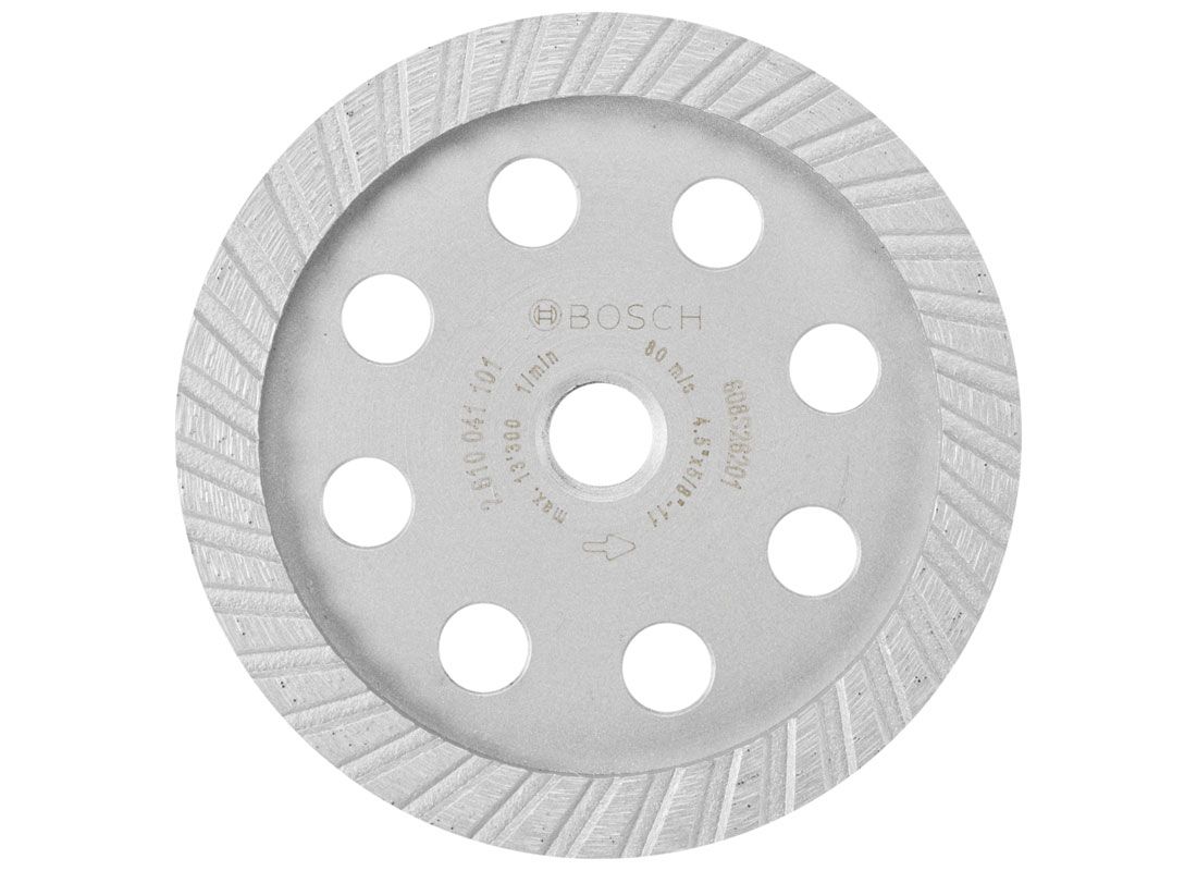 Meule assiette diamantée turbo de 4-1/2 po Bosch DC4530S