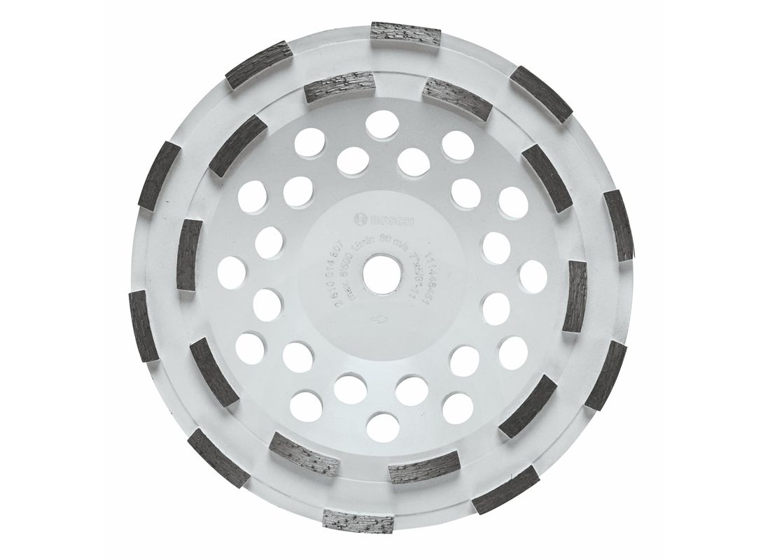 Meule boisseau diamantée à double rangée de segments de 7 po Bosch DC710H