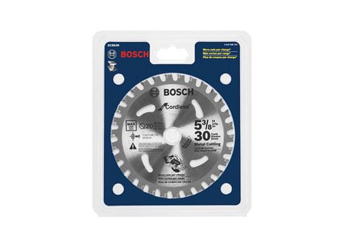 5-3/8 In. x 30 Teeth Metal Cutting Blade for Cordless Bosch DCB530