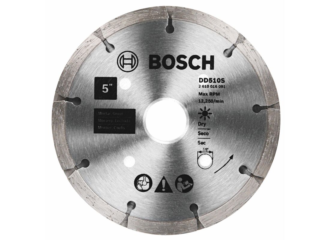 Disque à déjointoyer sandwich standard de 5 po Bosch DD510S