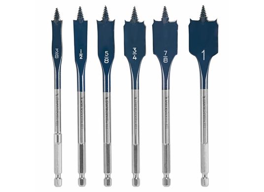 6 pc. Daredevil™ Standard Spade Bit Set