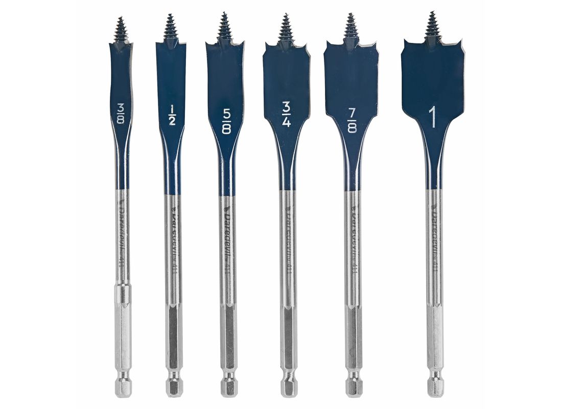 6 pc. Daredevil™ Standard Spade Bit Set Bosch DSB5006