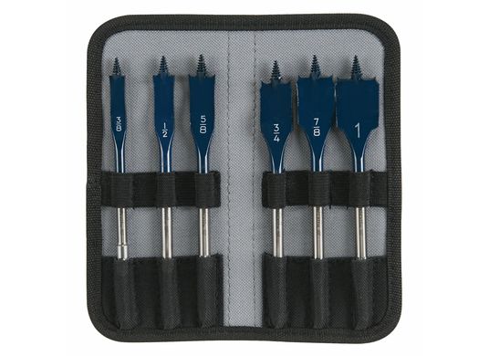 6 pc. Daredevil™ Standard Spade Bit Set in Pouch