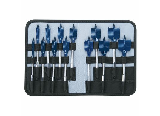 13 pc. Daredevil™ Spade Bit Set in Pouch