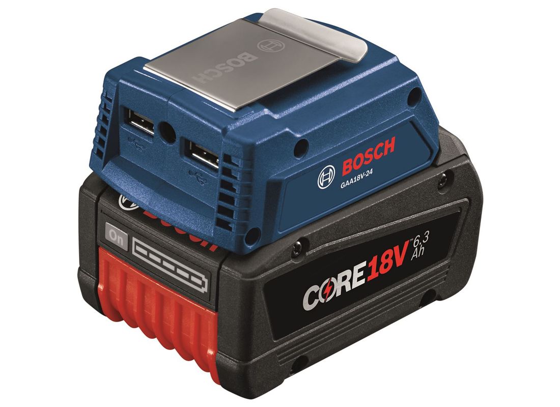 Adaptateur portatif de 18 V Bosch GAA18V-24N