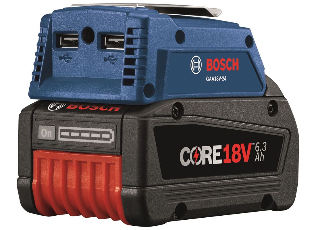 Adaptateur portatif de 18 V Bosch GAA18V-24N