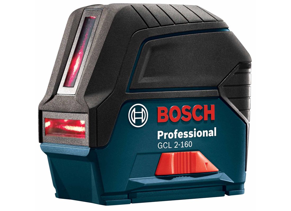 Self-Leveling Cross-Line Laser with Plumb Points Bosch GCL 2-160