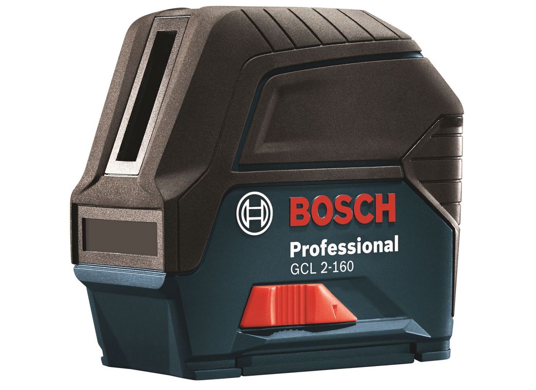 Self-Leveling Cross-Line Laser with Plumb Points Bosch GCL 2-160