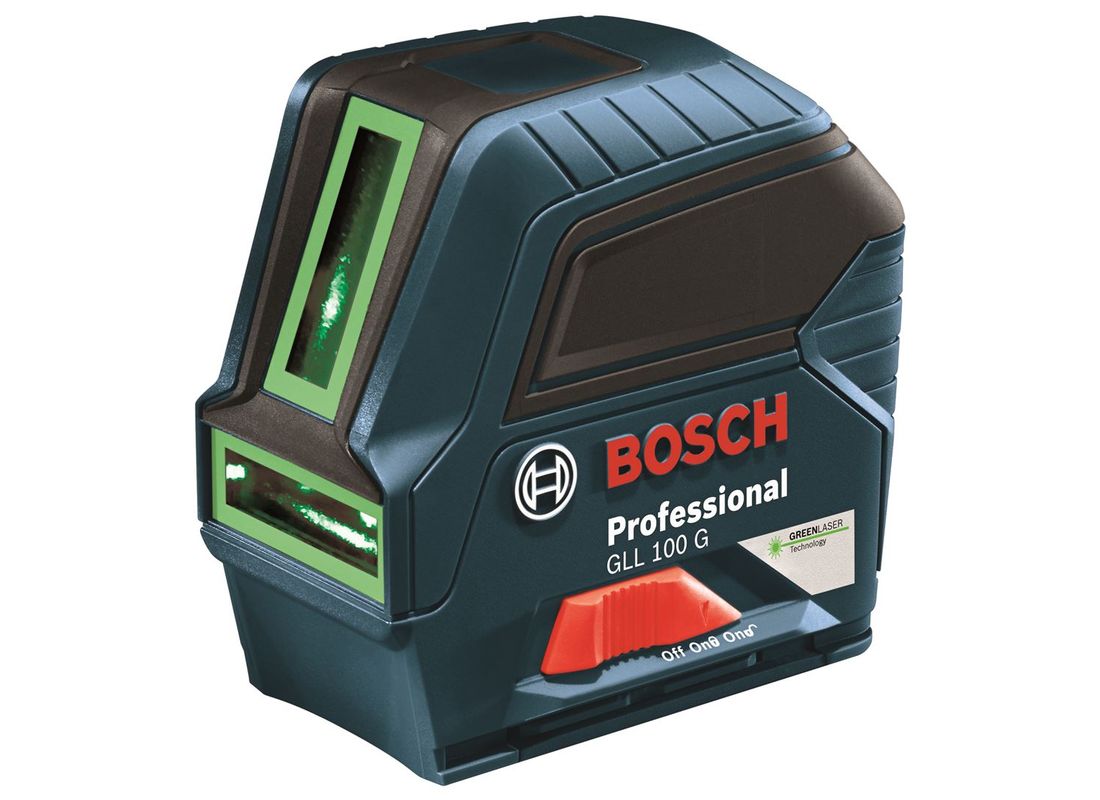 Green-Beam Self-Leveling Cross-Line Laser Bosch GLL 100 G